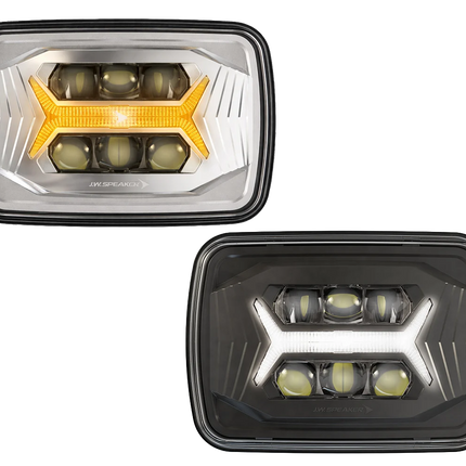 J.W. Speaker 8900 EVO-X 5'' x 7'' LED-Hauptscheinwerfer 5 Funktionen - beheizt - 1 - Stück