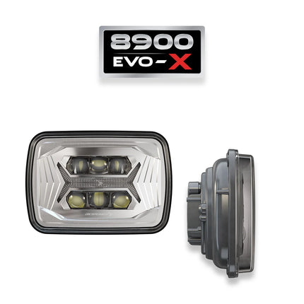 J.W. Speaker 8900 EVO-X 5'' x 7'' LED-Hauptscheinwerfer 5 Funktionen - beheizt - 1 - Stück