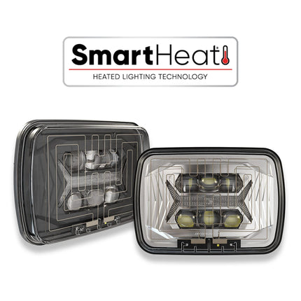 J.W. Speaker 8900 EVO-X 5'' x 7'' LED-Hauptscheinwerfer 5 Funktionen - beheizt - 1 - Stück