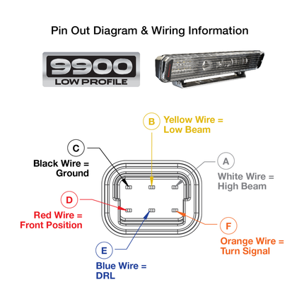 J.W. Speaker beheizbare LED Hauptscheinwerfer Satz Low Profile JWS9900LP - Hischier Auto AG