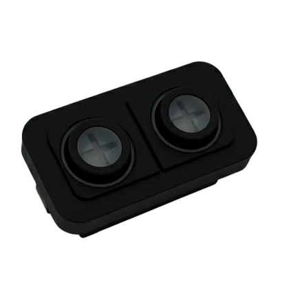 Keypad mit 2 Tasten (1x2), CAN, Deutsch Stecker - 12 / 24 V