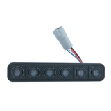 Keypad mit 6 Tasten (1x6), CAN, Deutsch Stecker - 12 / 24 V K1600SI/6