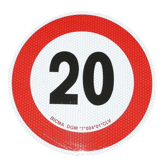 Geschwindigkeits-Begrenzungs-Schild 20 km/h - K20 - 1 - Stück Diverse