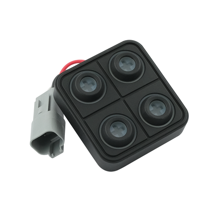 Keypad mit 4 Tasten (2X2), CAN, Deutsch Stecker - 12 / 24 V K2200SI/4 - Hischier Auto AG