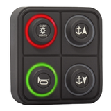 Keypad mit 4 Tasten (2X2), CAN, Deutsch Stecker - 12 / 24 V K2200SI/4