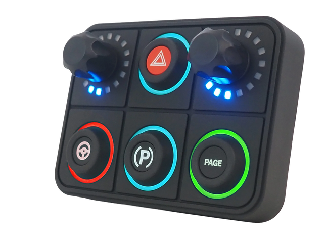 Keypad mit 6 Tasten (2X3), CAN, Deutsch Stecker - 12 / 24 V - 1 - Stück Hischier Auto AG