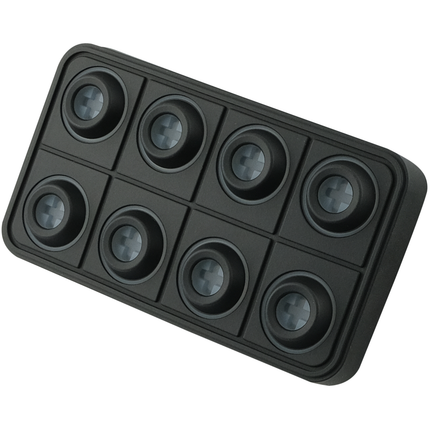 Keypad mit 8 Tasten (2X4), CAN, Deutsch Stecker - 12 / 24 V K2400SI/8 - Hischier Auto AG