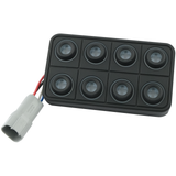 Keypad mit 8 Tasten (2X4), CAN, Deutsch Stecker - 12 / 24 V K2400SI/8