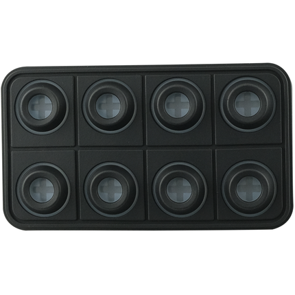 Keypad mit 8 Tasten (2X4), CAN, Deutsch Stecker - 12 / 24 V K2400SI/8 - Hischier Auto AG