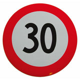Geschwindigkeits-Begrenzungs-Schild 30 km/h K30B