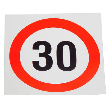 Geschwindigkeits-Begrenzungs-Schild 30 km/h