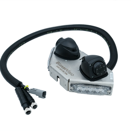 HD-QVK-Kameraset, 3 m ABS-Stecker, Warnlicht integriert - K410W03 - 1 - Stück Diverse