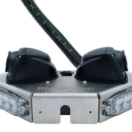 HD-QVK-Kameraset, 3 m ABS-Stecker, Warnlicht integriert - K410W03 - 1 - Stück Diverse