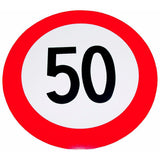 Geschwindigkeits-Begrenzungs-Schild 50 km/h K50BK