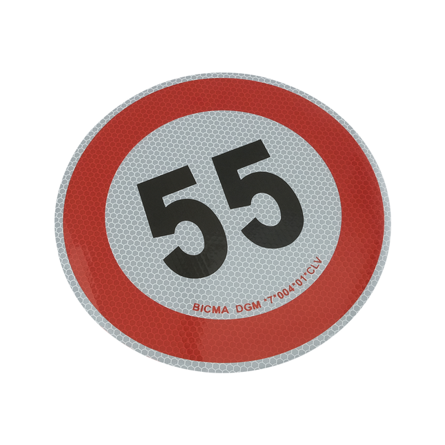 Geschwindigkeits-Begrenzungs-Schild 55 km/h - K55 - 1 - Stück Diverse