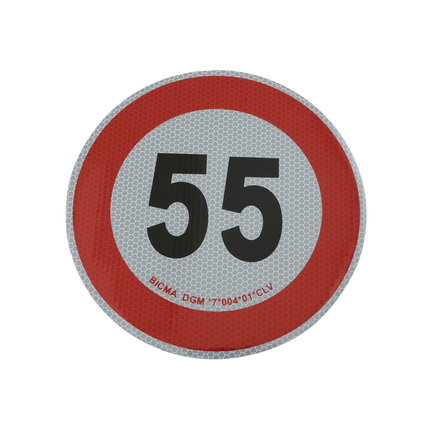 Geschwindigkeits-Begrenzungs-Schild 55 km/h