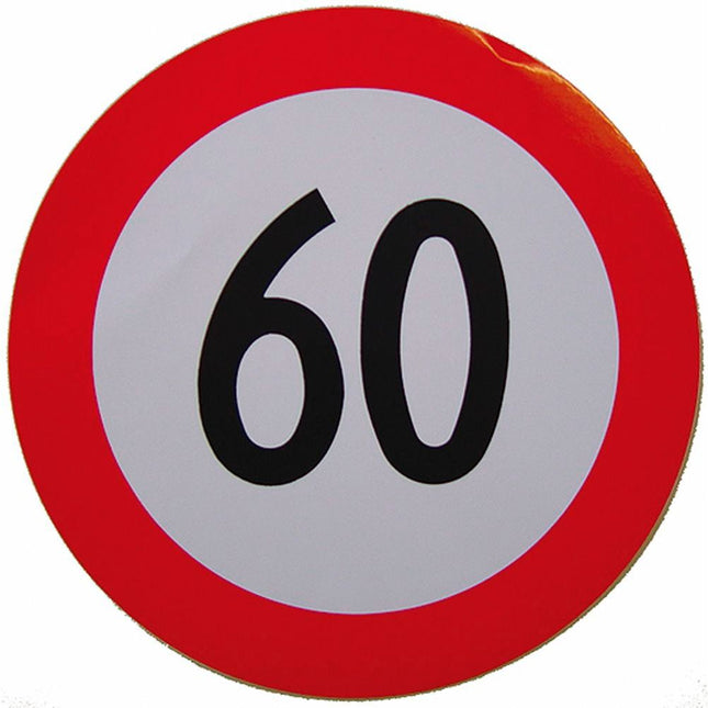 Geschwindigkeits-Begrenzungs-Schild 60 km/h K60B