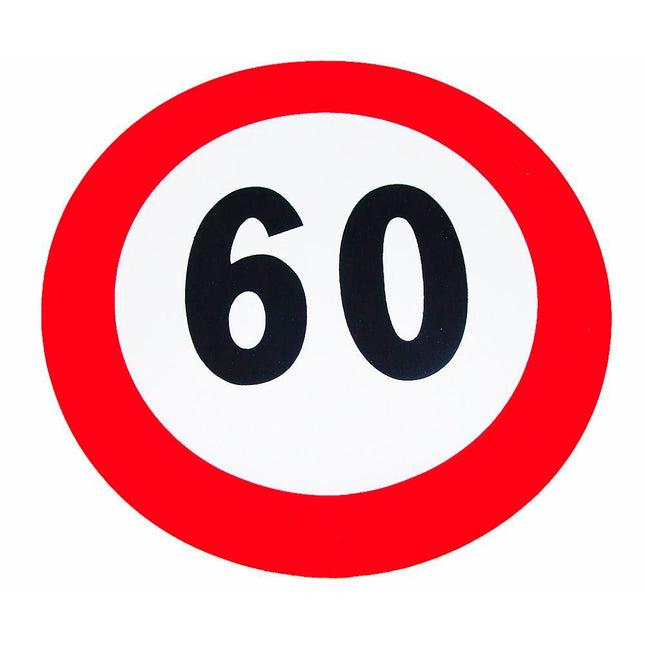 Geschwindigkeits-Begrenzungs-Schild 60 km/h K60BK
