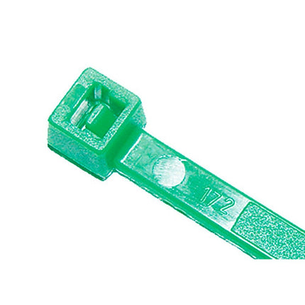 Kabelbinder 2.5 x 100 mm, Grün - 600041gn - 100 - Stück Diverse