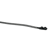 Kabelsoftbinder mit Doppelverschluss schwarz KBLSO7x260