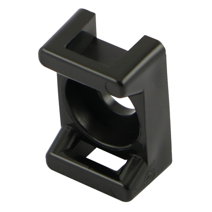 Kabelbindersockel für Kabelbinder schwarz