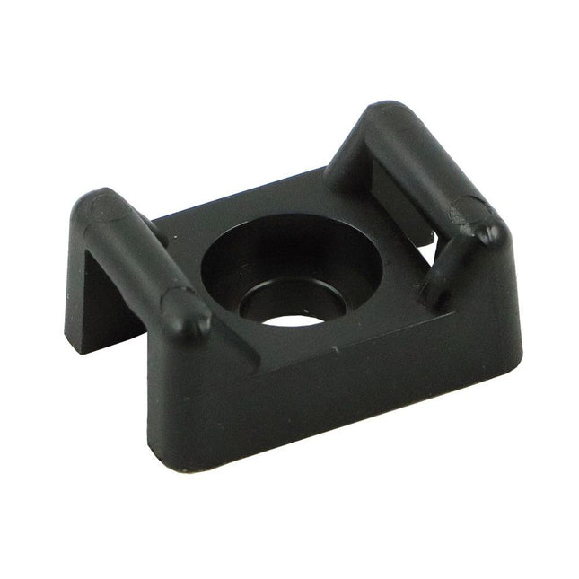 Kabelbindersockel für Kabelbinder schwarz