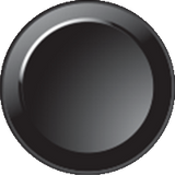 Symboleinsatz 15 mm schwarz ohne Symbol KISI/016