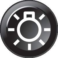 Symboleinsatz 15 mm Hauptscheinwerfer