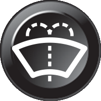 Symboleinsatz 15 mm Scheibenwaschanlage