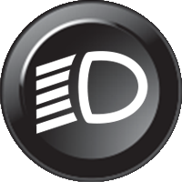 Symboleinsatz 15 mm Scheinwerfer / Abblendlicht