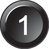 Symboleinsatz 15 mm Nummer 1