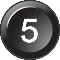 Symboleinsatz 15 mm Nummer 5