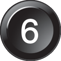 Symboleinsatz 15 mm Nummer 6