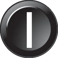 Symboleinsatz 15 mm Start, Symbol - - 1 - Stück Hischier Auto AG