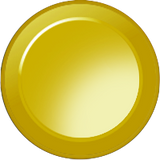 Symboleinsatz 15 mm Gelb RAL1021 KISI/918