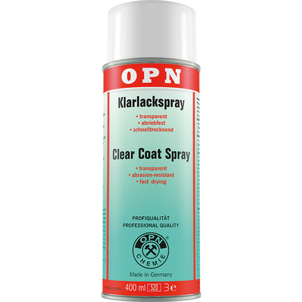 Klarlack Spray transparent
