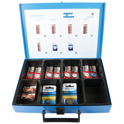 Knopfzellen-Batteriesortiment KNZSORT - Hischier Auto AG