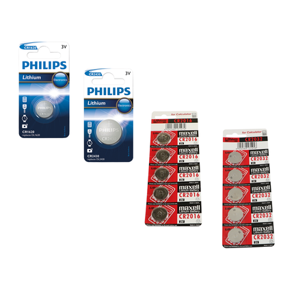 Knopfzellen-Batteriesortiment KNZSORT - Hischier Auto AG