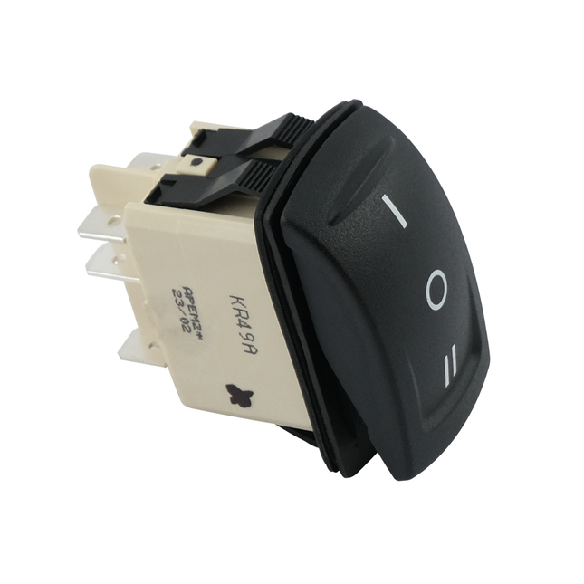 APEM - Wippschalter 2x 1 - 0 - 2