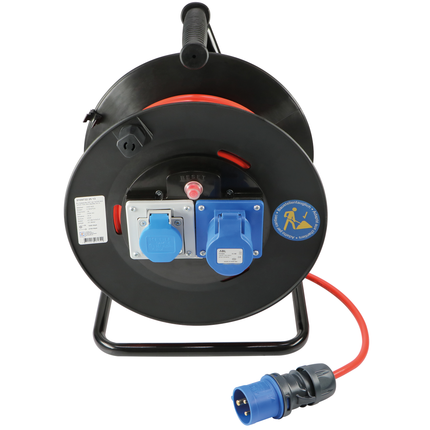 Kabelrolle Kunststoff 3 x 1.5 / 25 m, CEE16/T23