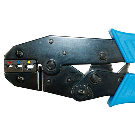 Rätschen-Presszange für isolierte Kabelschuhe