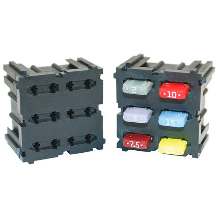 Powr-Bloks 6-Pol. MINI Sicherungsmodul