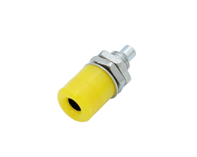 Laborbuchse ø 4.0 mm, Gelb, isoliert - Labu4mm/is/ge - 1 - Stück -