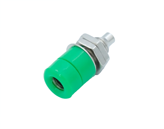 Laborbuchse ø 4.0 mm, Grün, isoliert - Labu4mm/is/gn - 1 - Stück -