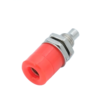 Laborbuchse ø 4.0 mm, Rot, isoliert - Labu4mm/is/rt - 1 - Stück -