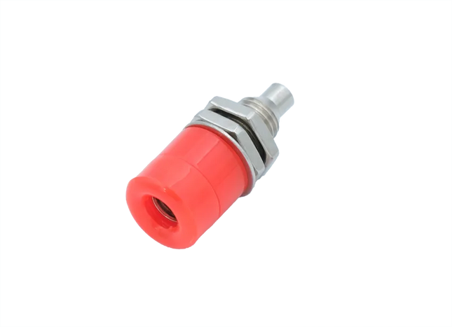 Laborbuchse ø 4.0 mm, Rot, isoliert - Labu4mm/is/rt - 1 - Stück -