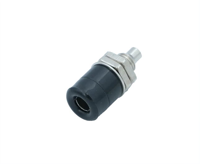 Laborbuchse ø 4.0 mm, Schwarz, isoliert - Labu4mm/is/sz - 1 - Stück -