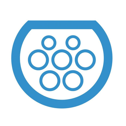 Übergangs-Ladekabel, 3.7 kW 16 A / 400 V, 5 m gerade