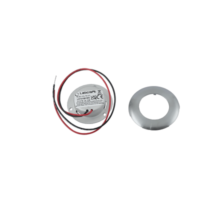 Labcraft - LED Innenleuchte 12/24 V Chrom gebürstet - LD101BCMV - 1 - Stück Labcraft