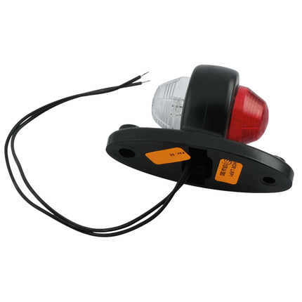 Horpol - LED-Leuchte rot/weiss 12/24 V